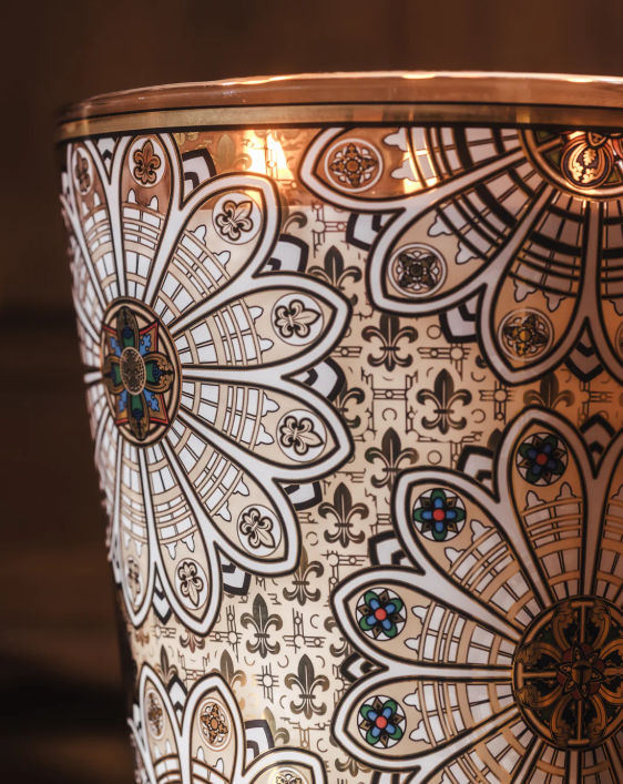 Bougie parfumée Rosace